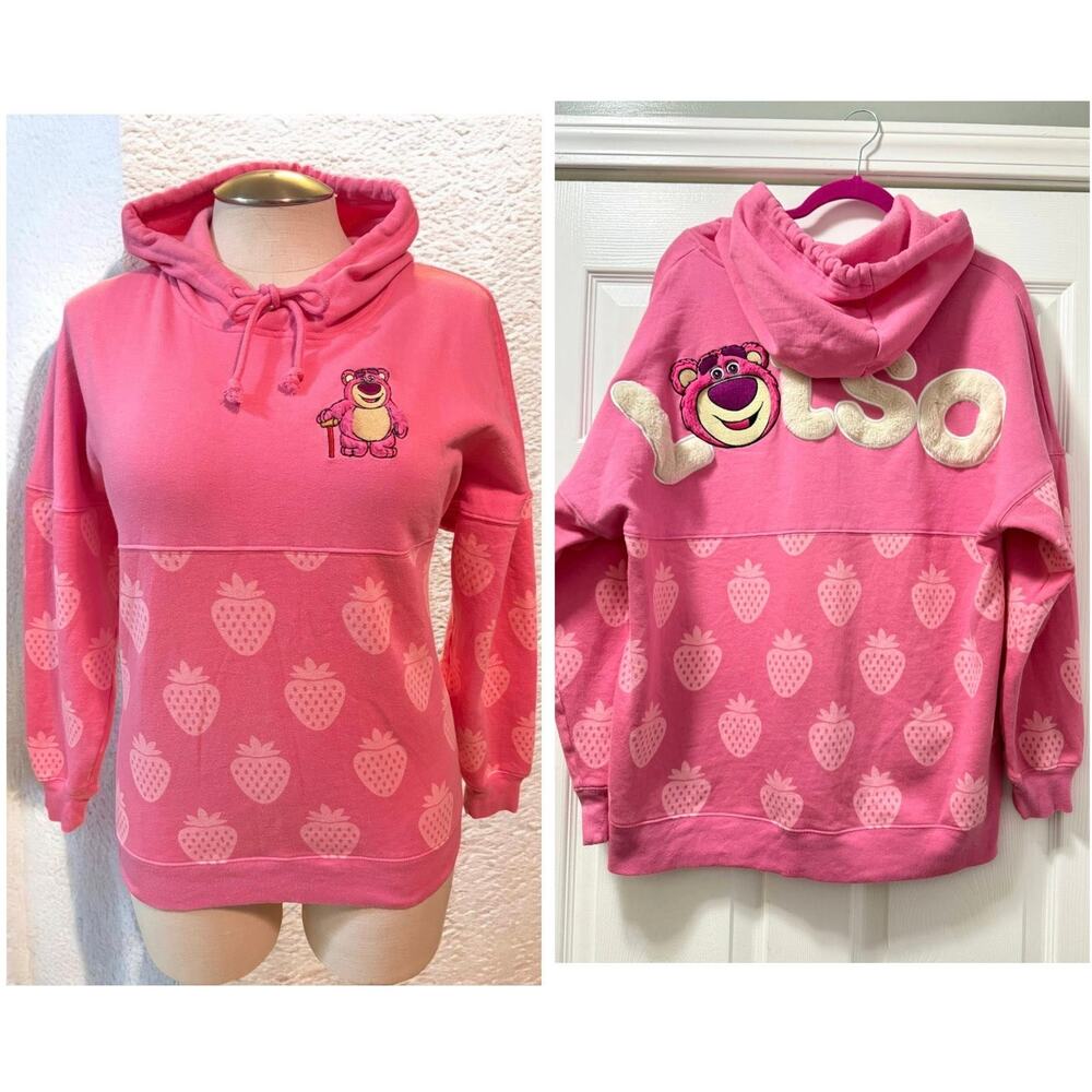Disney Parks 2023 Pixar Toy Story LOTSO PINK Hooded Spirit Jersey Hoodie Adult L